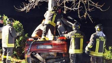 L’auto dei due senegalesi