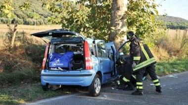 23 settembre: la Panda in cui morirono i due bambini con i loro nonni