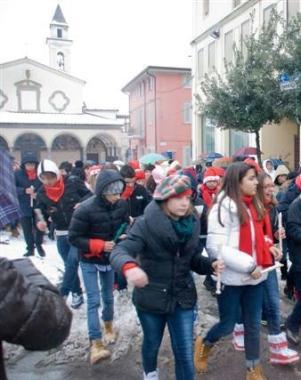 Gli alunni della Montanelli 
