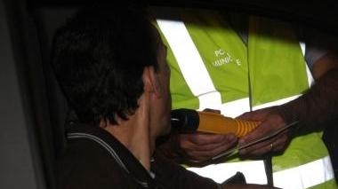 <b>AL VOLANTE.</b> L’alcoltest