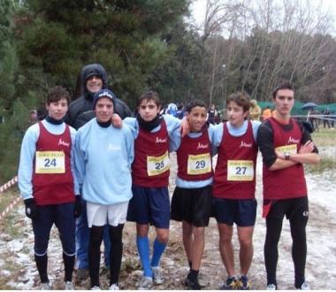 La partenza della corsa campestre  