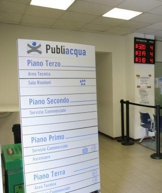 La sede di Publiacqua 