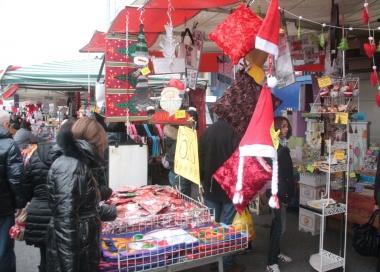 Un mercatino di Natale    