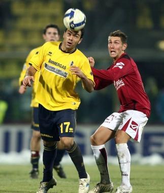 <b>AC PISA</b> Da sinistra Semplici, Sereni e Pedro De Oliveira  