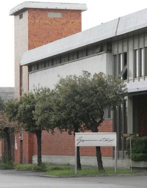 Lesterno dellarea che ospita le Gommatex e Trt 