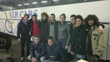 I ragazzi del Cubestaff che hanno promosso l’iniziativa