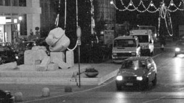 <b>LUMINARIA.</b> Quest’anno poche luci illuminano il centro città