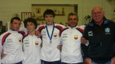Mark Pauulchenko medaglia d'argento nella Coppa Italia