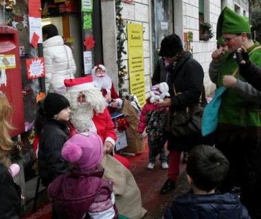 Festa con Babbo Natale