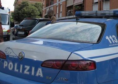 Una volante in azione 