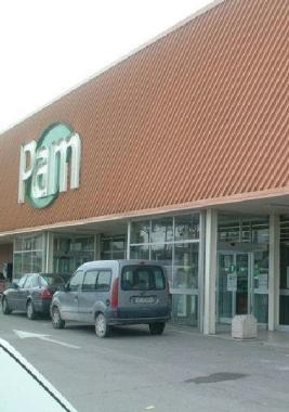 Il supermercato Pam a Turchetto 