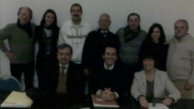 Foto di gruppo del nuovo consiglio direttivo della Pro Loco del Litorale Pisano