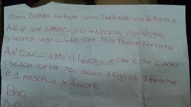 La letterina a Babbo Natale