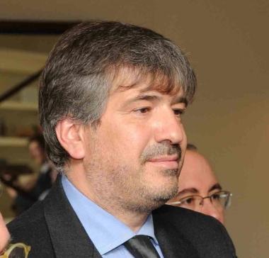 Andrea Formento e la stazione di partenza dellOvovia   
