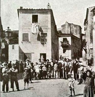 Foto anni Cinquanta a Porto Azzurro 