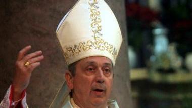 Monsignor Simone Giusti sabato sera in cattedrale