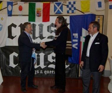 La consegna del Premio Straulino a Cino Ricci            
