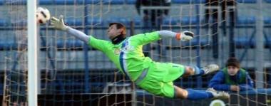 Il gol subito da Handanovic contro il Sassuolo 