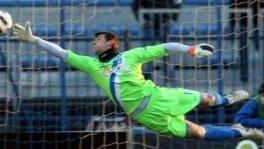 Il gol subito da Handanovic contro il Sassuolo
