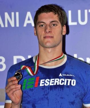 <b>ARGENTO EUROPEO. </b>Federico Turrini, 23 anni, livornese 