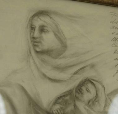 Un bozzetto della grande statua che dovrebbe essere collocata allingresso del porto e sotto la grafica del nostro sondaggio   