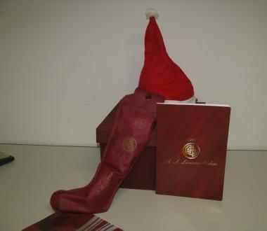 La Calza amaranto per i tifosi Doc