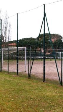 Il campo sportivo di via Versilia a Forte dei Marmi 