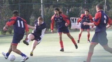 Una gara di calcio a 8
