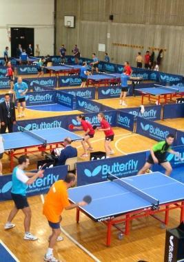 Ping pong: spettacolo e "prove libere" con i campioni a Porto S. Stefano