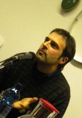 Lo scrittore Michele Cecchini 