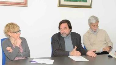 Da sinistra Briani, Scarafuggi e Simonetti