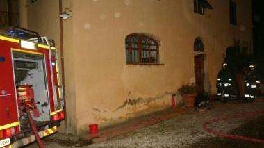 Gli uffici interessati dall’incendio