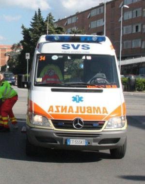 Investita da una moto