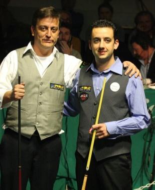 I due finalisti della passata edizione, Lopez e Marcolin 