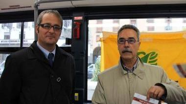 A sinistra l’assessore Maurizio Bettini e il presidente di Atl Alfredo Fontana