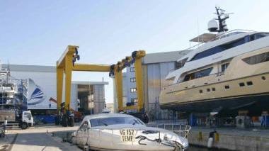 La banchina di Polo Nautico