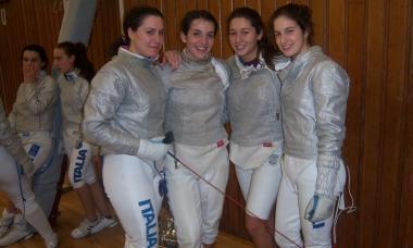 <b>PROMESSE. </b> Guarneri, Sartori, Baldini e Tarantini       