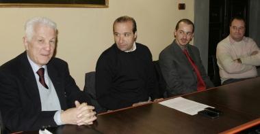 Un momento della conferenza stampa di presentazione del torneo in Provincia 