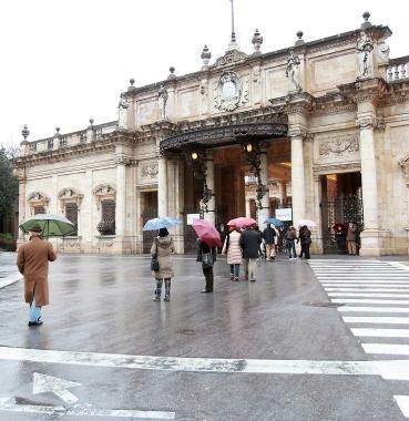 Turisti al Tettuccio a Capodanno 