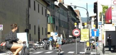 Corsia preferenziale in centro 