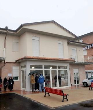 Il nuovo centro prelievi inaugurato ieri mattina in via Colombo  