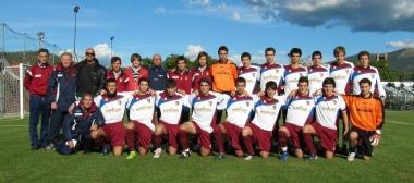 La formazione Juniores regionale dellAc Maliseti premiata con la Coppa Disciplina 