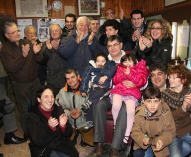 La festa a sorpresa organizzata ieri pomeriggio dalle nipoti 
