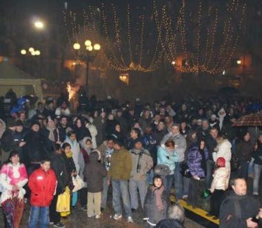 Festa di Capodanno in piazza nel 2009 