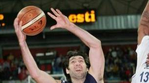 <b>NUMERO 13 NELLA STORIA. </b>Andrea Niccolai è il simbolo e l’orgoglio del basket termale