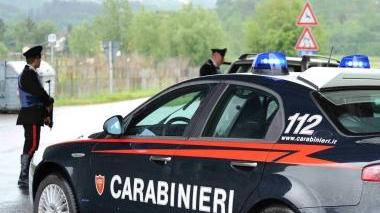 Posto di blocco dei carabineri