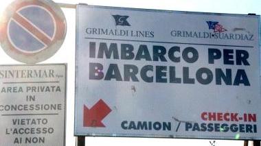 Cartello in Sintermar
