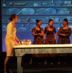 <b>IN SCENA. </b>Un momento di Dona Flor a Santa Croce 