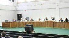 Un’aula giudiziaria