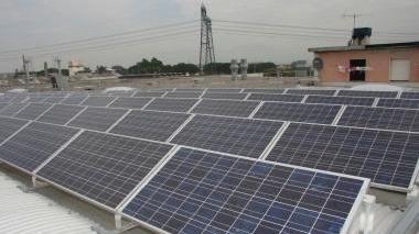 Un impianto fotovoltaico recentemente realizzato nelle campagne
